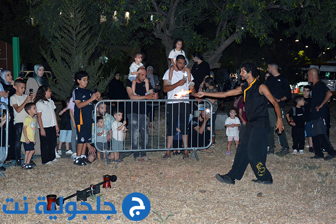 فعاليات ليلية باحضان الطبيعة في وادي قانا في جلجولية